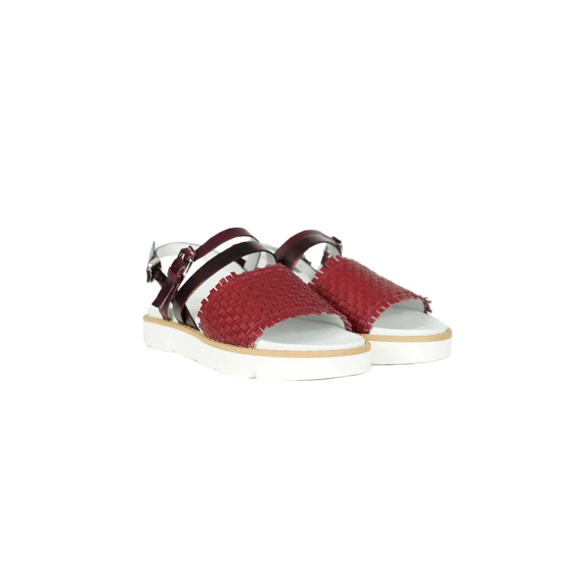 Sandal Intreccio Soft Burgundy