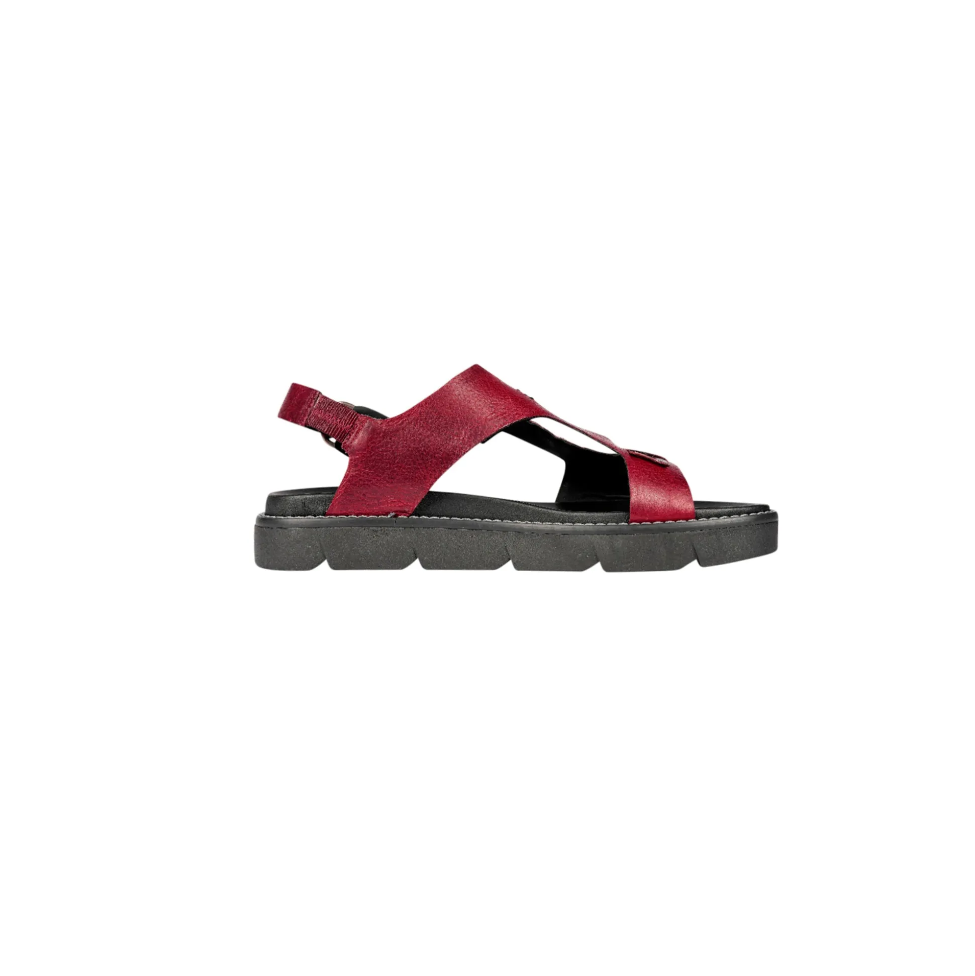 Sandal Tamponato St. Cocco Burgundy
