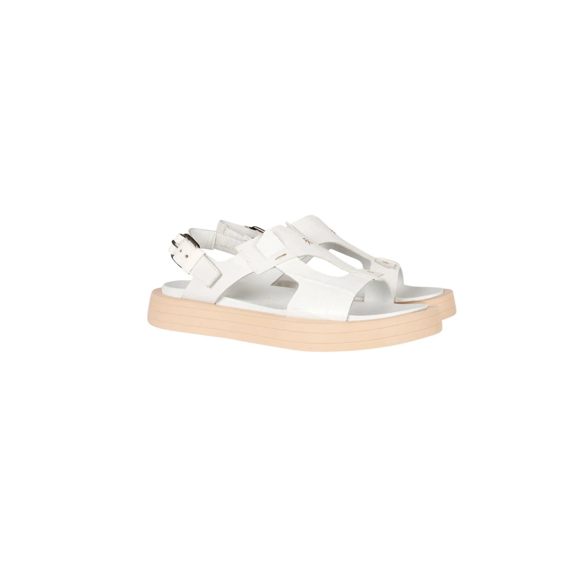 Sandal with Crocodile details