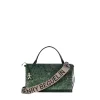 Saretta M HB Vegetal Wash Stropicciato Dark Green