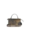 Saretta M HB Vegetal Wash Black/Pony Olive