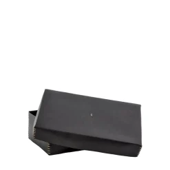 Scatola Liscia L Cuoio Black