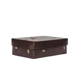Scatola Murrine L Cuoio Brown