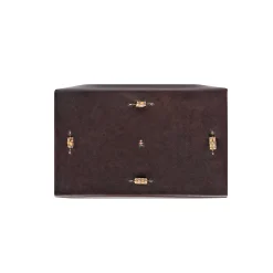 Scatola Murrine L Cuoio Brown