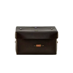Scatola Murrine M Cuoio Brown