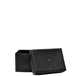Scatola Perline M Cuoio Black
