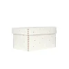 Scatola Perline M Printed Crocodile White
