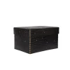 Scatola Perline M Printed Crocodile Black