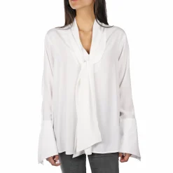 Silk Shirt White
