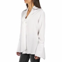 Silk Shirt White