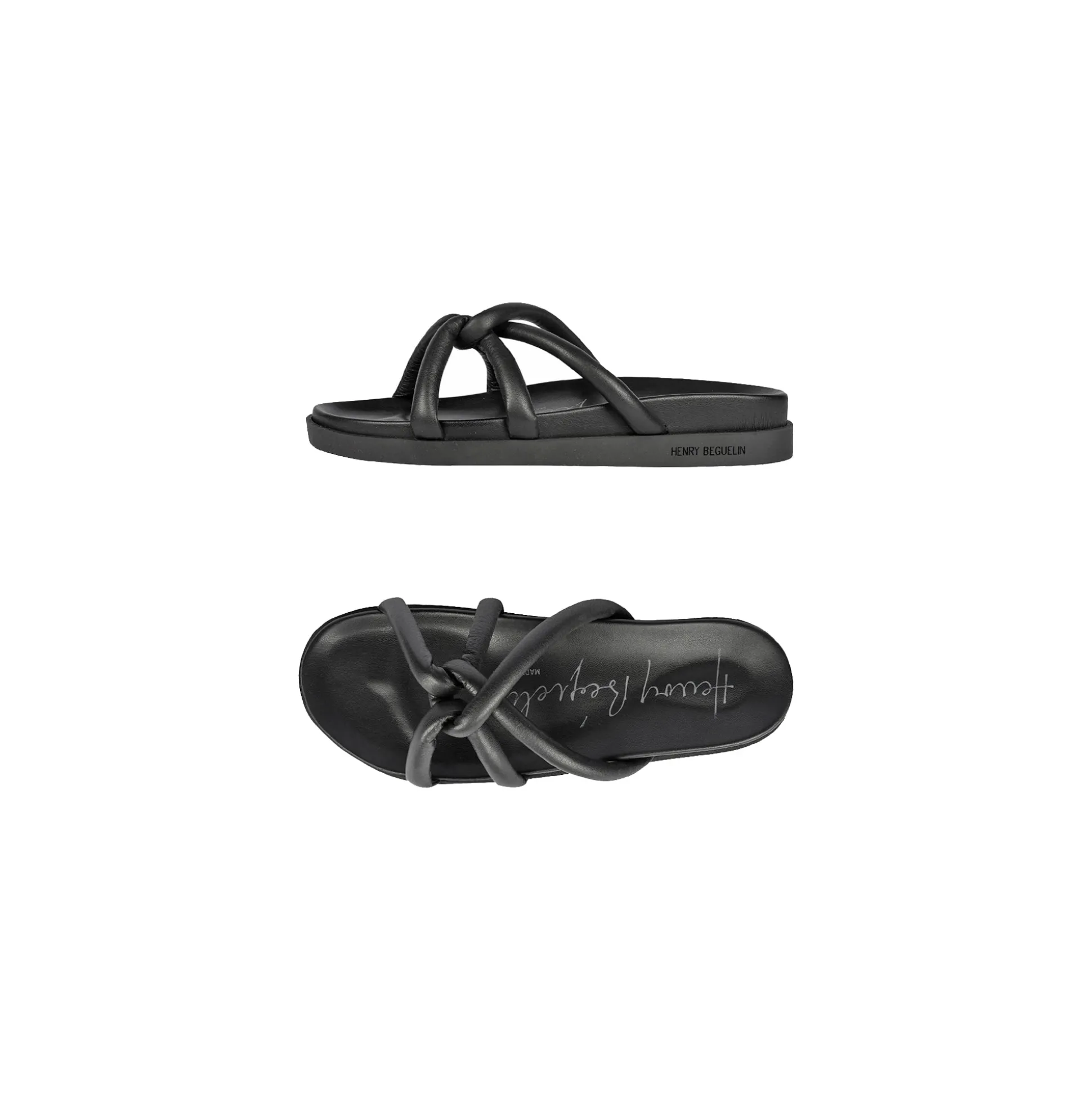 Slipper Cervo Black