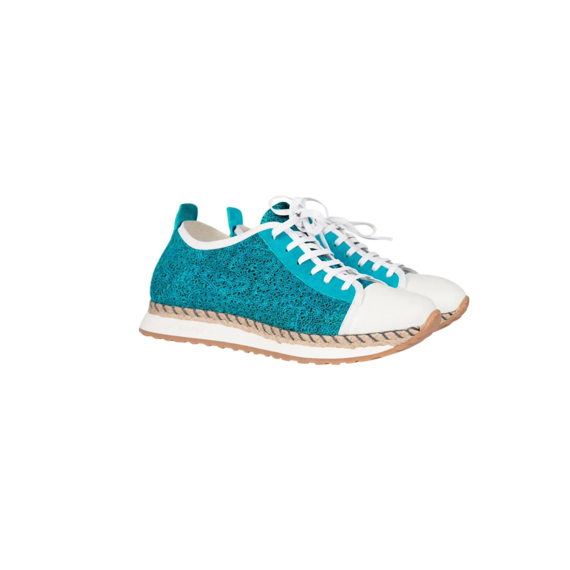 Sneaker Burano Turquoise