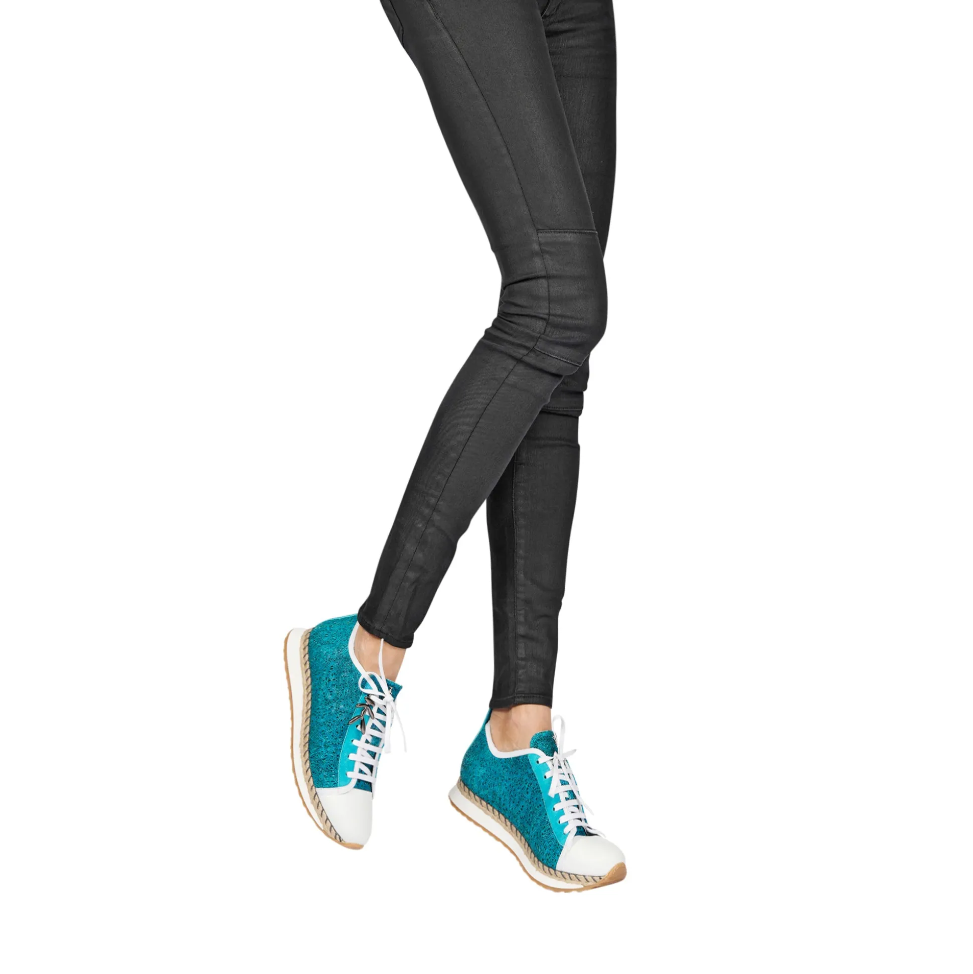Sneaker Burano Turquoise