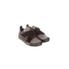 Sneaker Fur Metal Wash Grey Brown