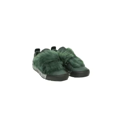Sneaker Fur Nappa Forest Green