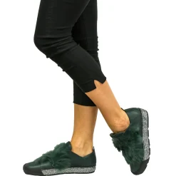Sneaker Fur Nappa Forest Green