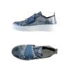 Sneaker Infiletta Metal Sport/ Cervo Blue