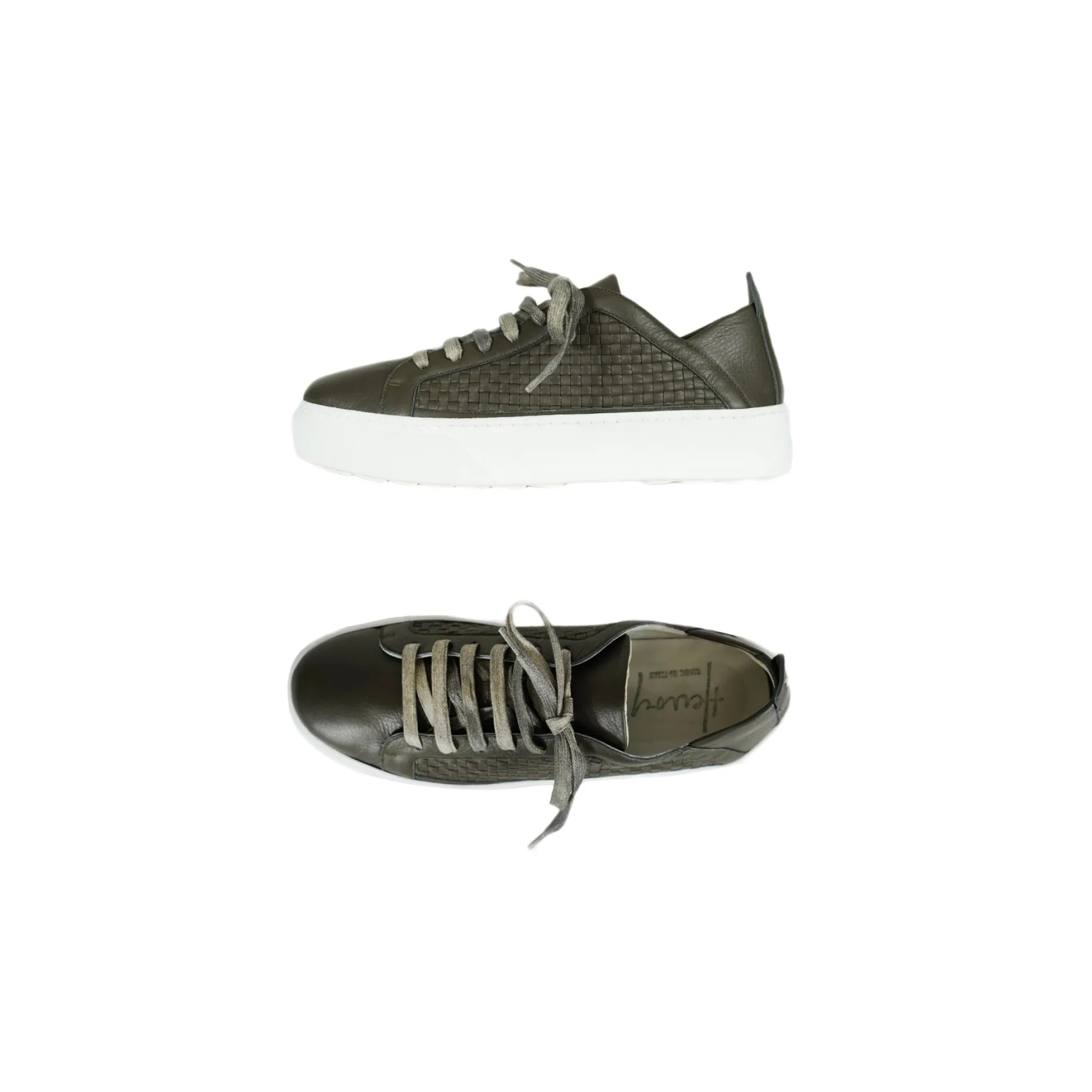 Sneaker Intreccio Soft Military Green