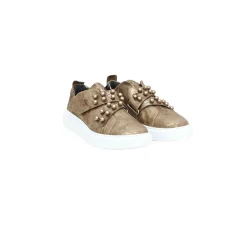 Sneaker Perle Metal Wash Gold