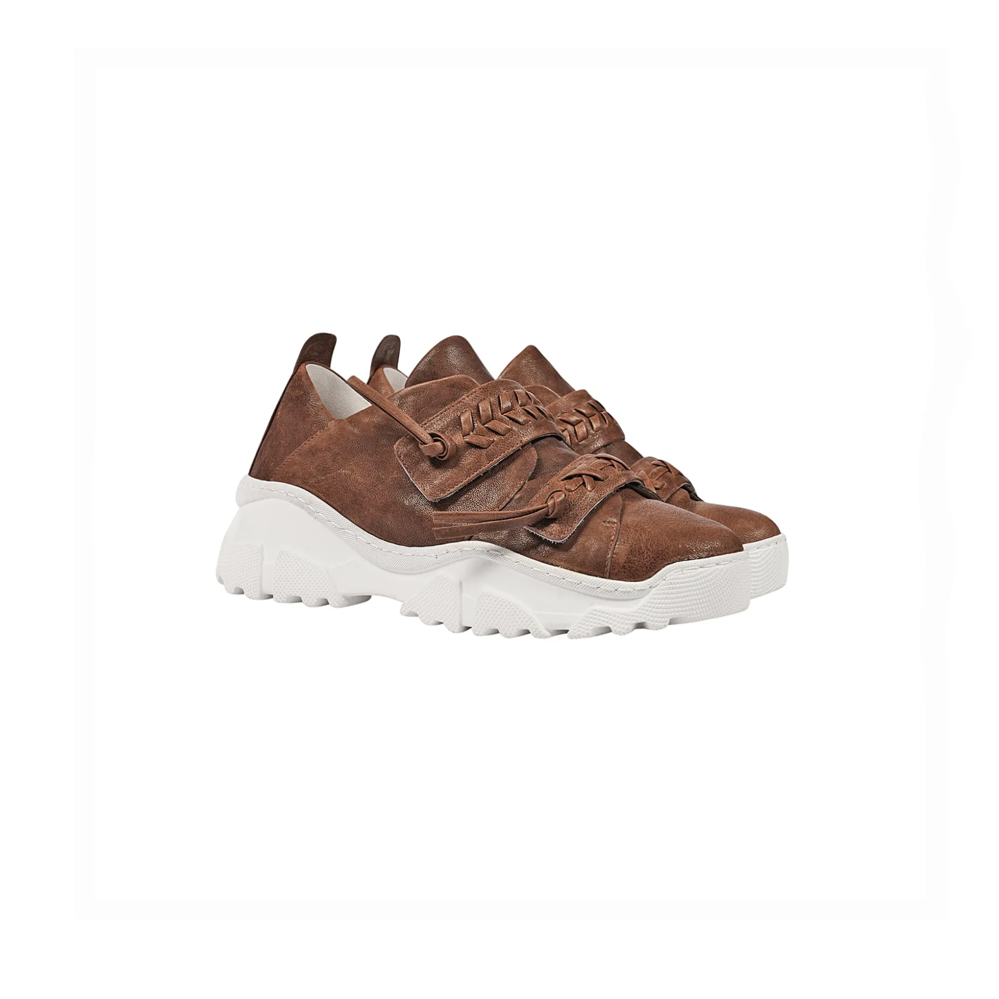 Sneaker Ricamo Vegetal Wash