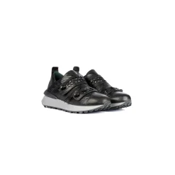 Sneaker Ricamo Vegetal Wash Black