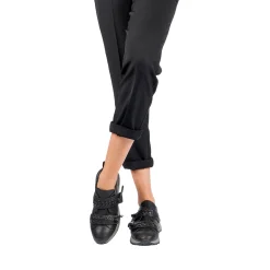Sneaker Ricamo Vegetal Wash Black
