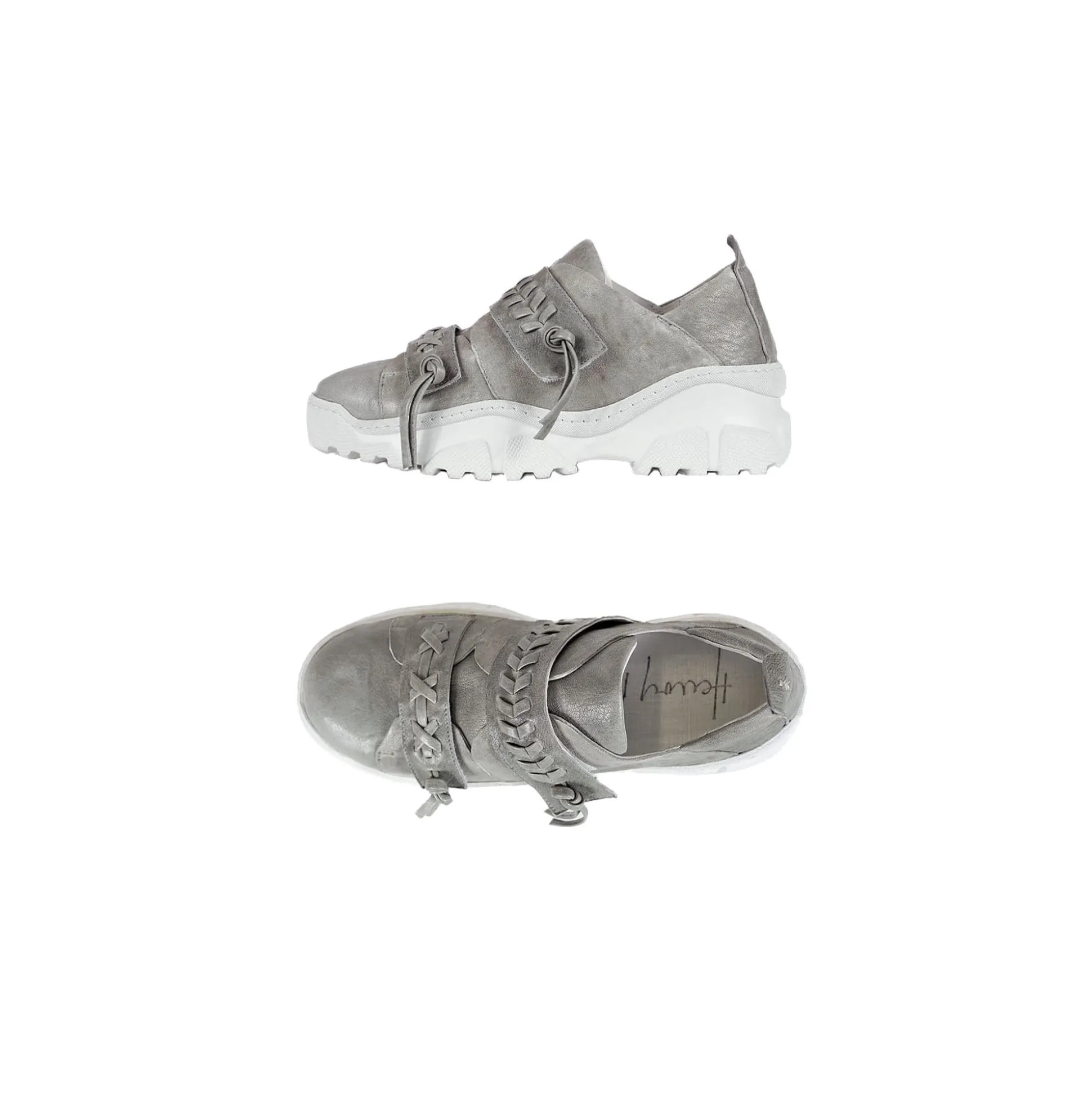 Sneaker Ricamo Vegetal Wash