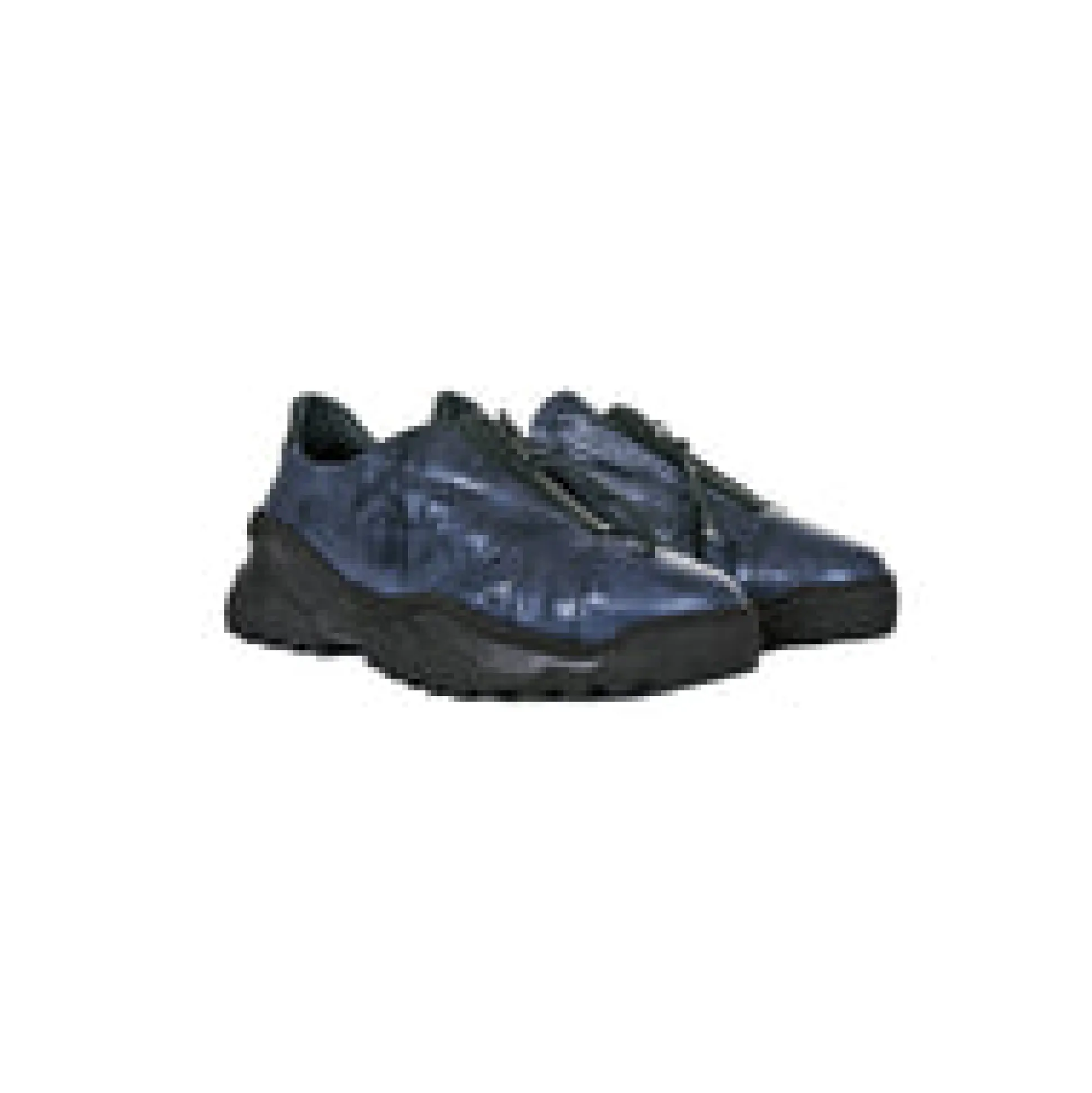 Sneaker Zip Metal Wash Deep Blue