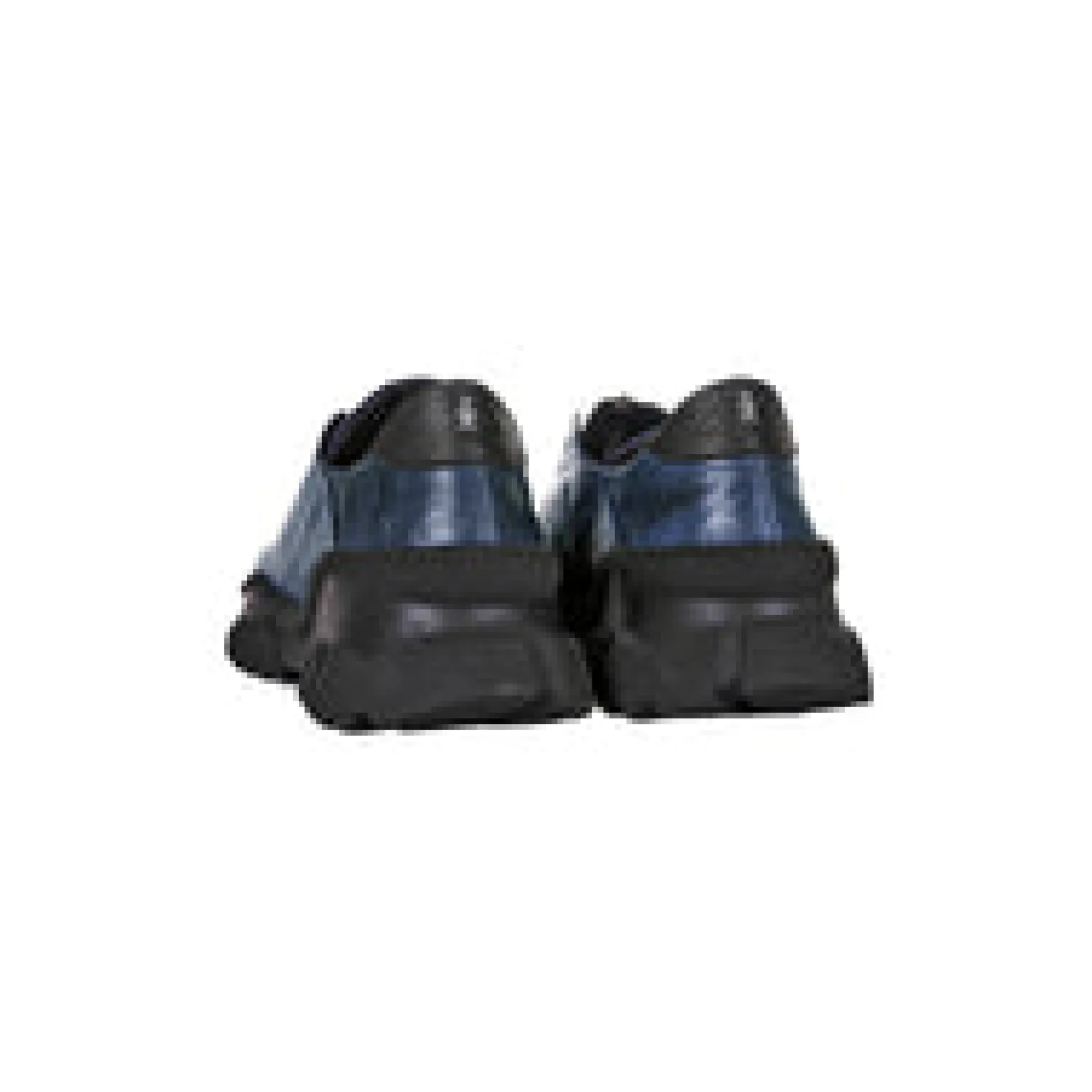 Sneaker Zip Metal Wash Deep Blue