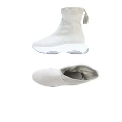 Sock High-top Sneakers Chalk White
