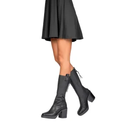 Square Toe Boot Old Iron Black