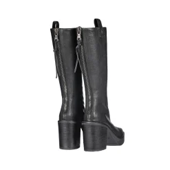 Square Toe Boot Old Iron Black