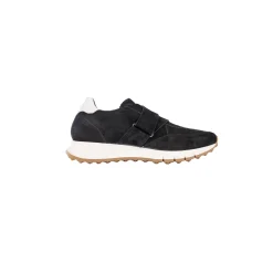 Suede Leather Man Sneaker Black