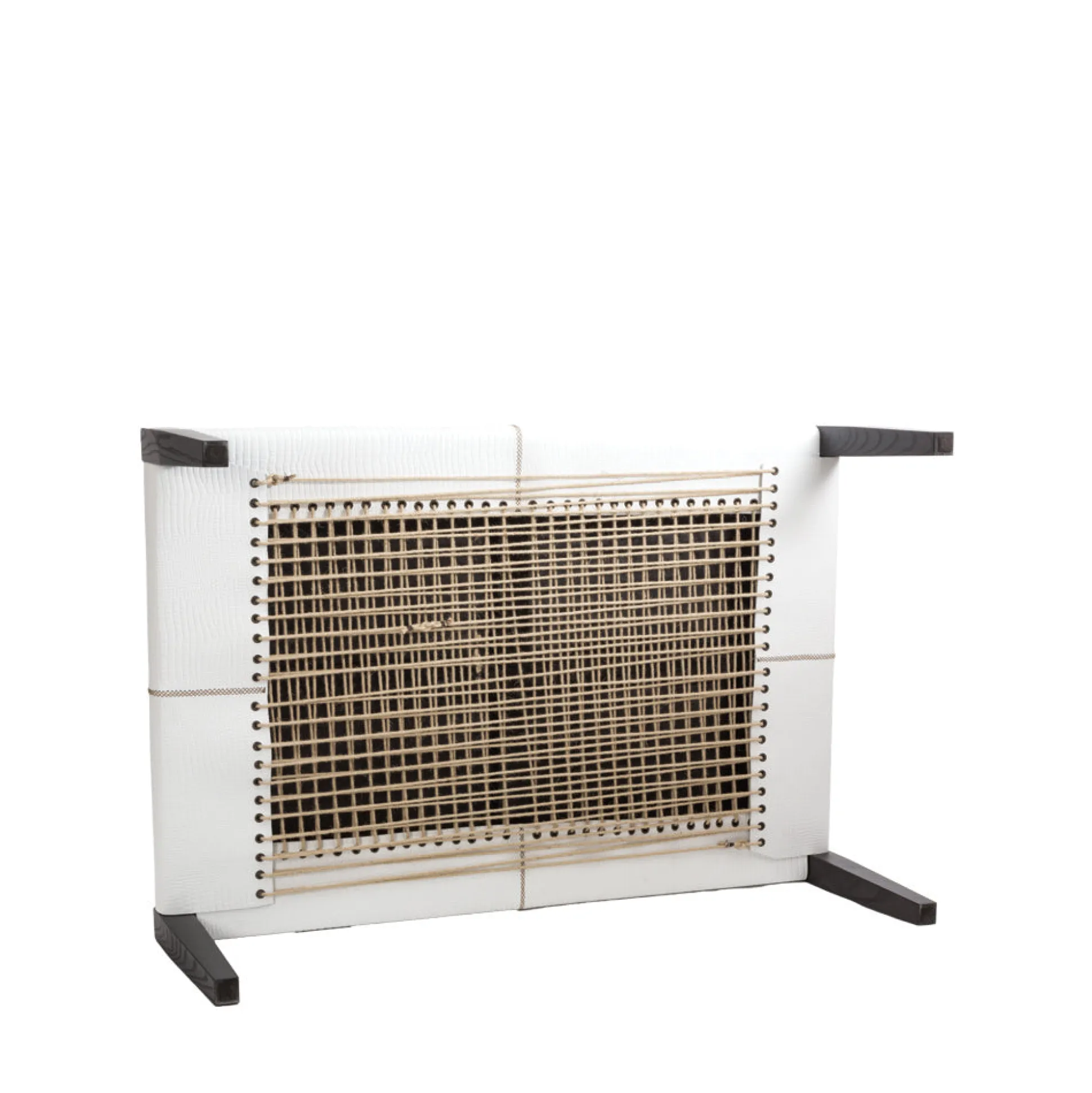 Table Mozart Printed Crocodile Bianco
