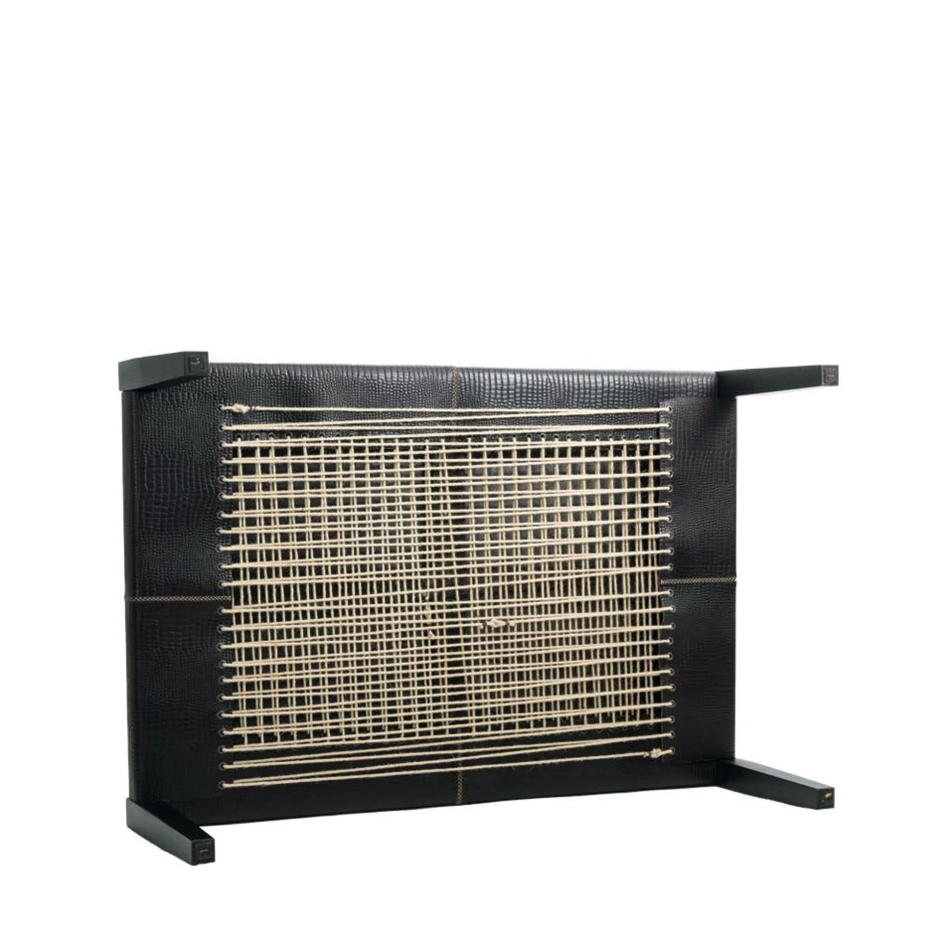 Tavolo Mozart Printed Crocodile Black