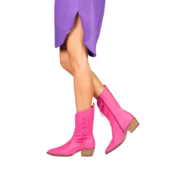 Texan Boot Old Iron Fuchsia