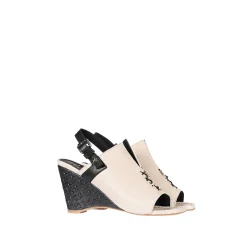 Wedge Sandal Old Iron Cream