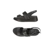 Wedge Sandal Pizzo black