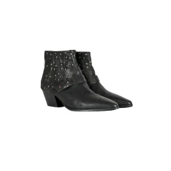 Western Bootie Baku Black