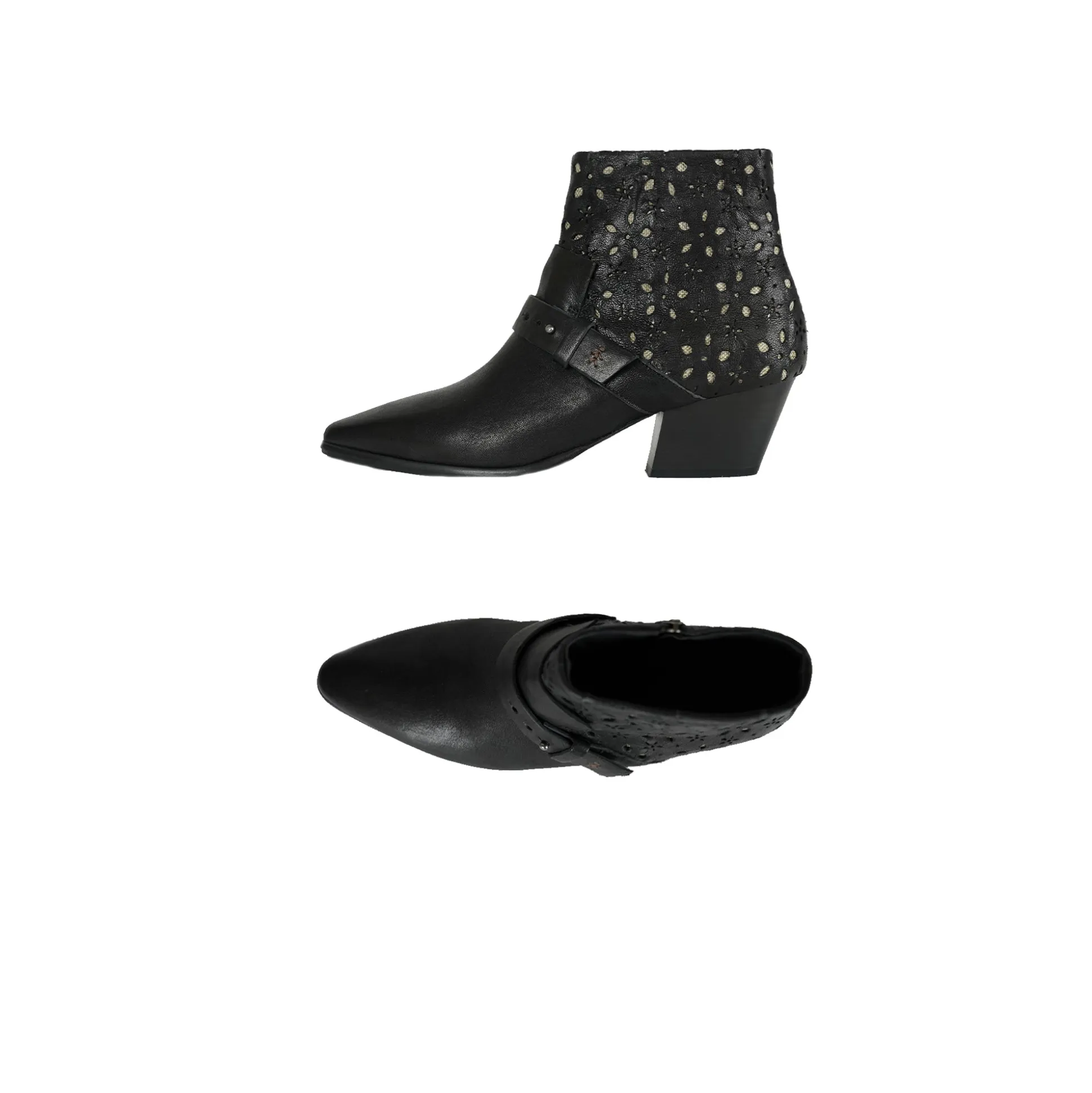 Western Bootie Baku Black