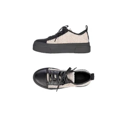 Wool Sneaker Bouclè Chalk White