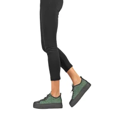 Wool Sneaker Bouclè Dark Green